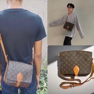 LOUIS VUITTON Cartouchiere GM Shoulder
Bag Monogram